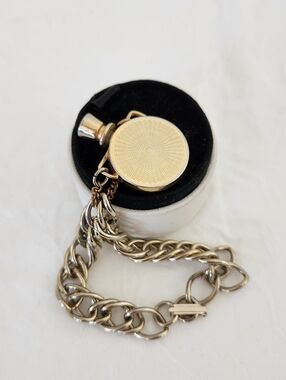 50s Perfume Bottle Charm Bracelet